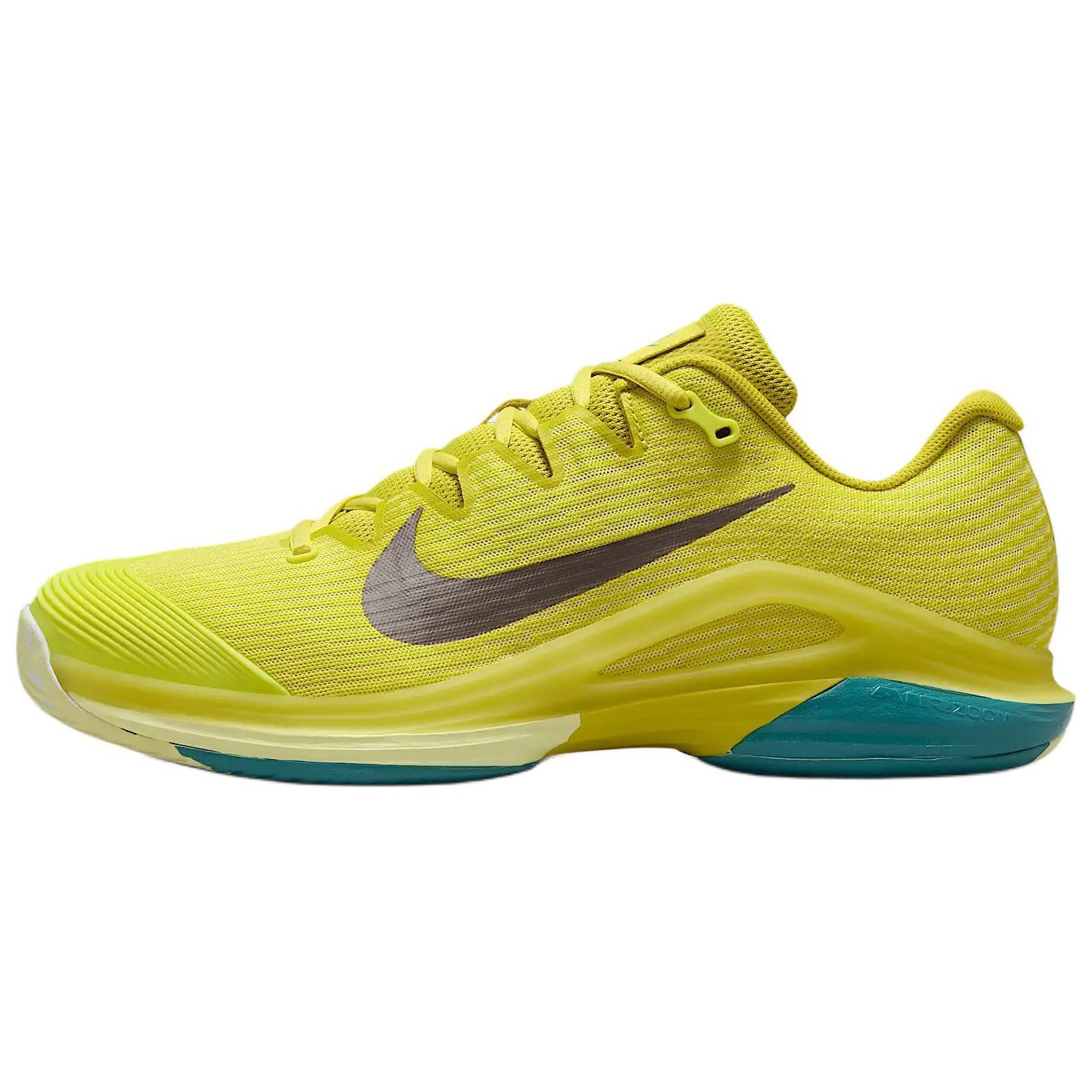 Nike Court Vapor 12 Hc Premium High Voltage Luminous Green Mineral Teal Cave Stone