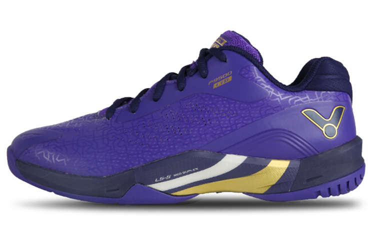 VICTOR Comfortable Slip Resistant, Abrasion Resistant, Breathable Low top Badminton Shoes Unisex Purple