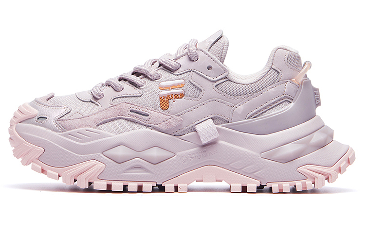 Женские кроссовки Fila FILA FUSION BIANCO (розово-фиолетовые)