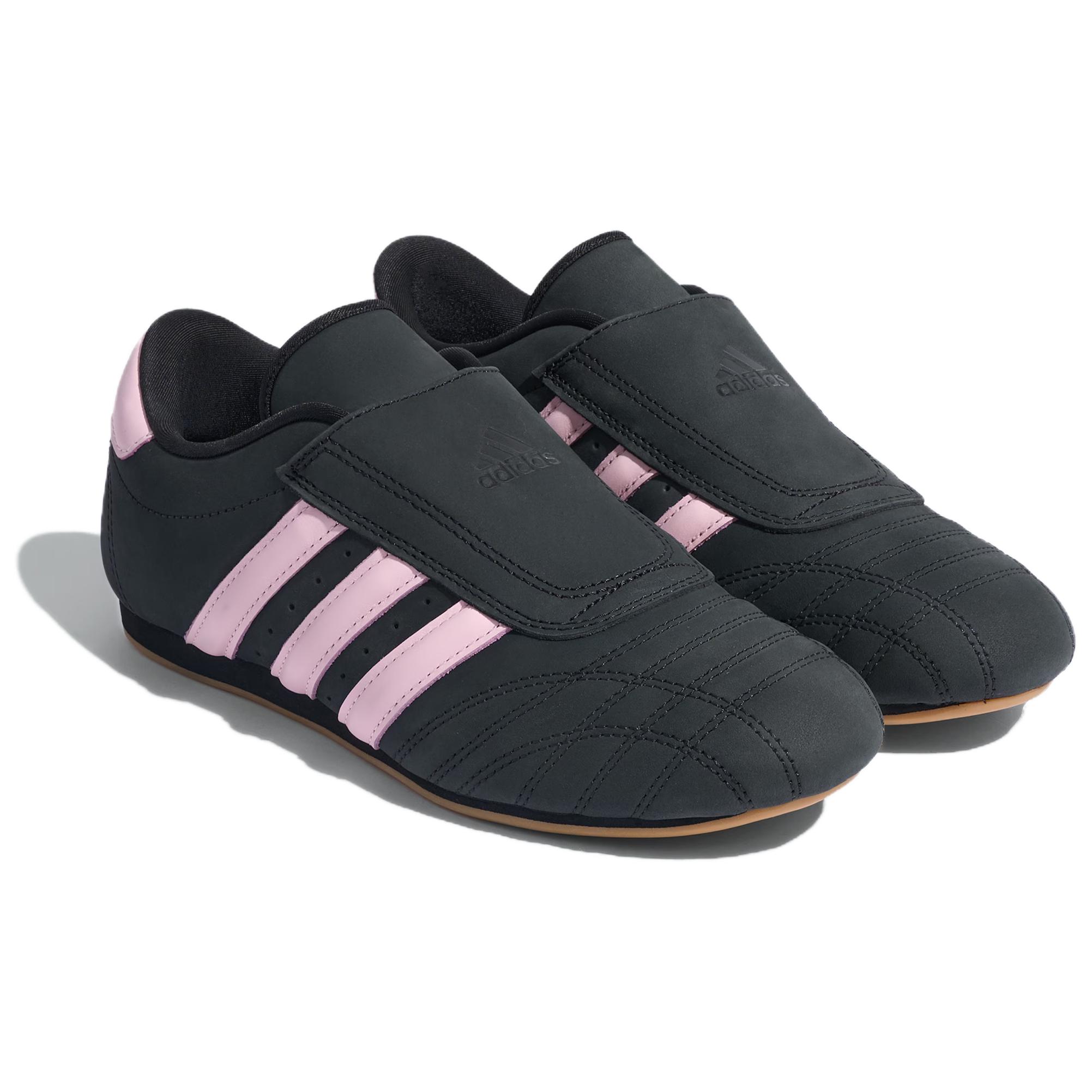 Adidas Originals Taekwondo Abrasion Resistant Low top Training Shoes Women’s Black Pink