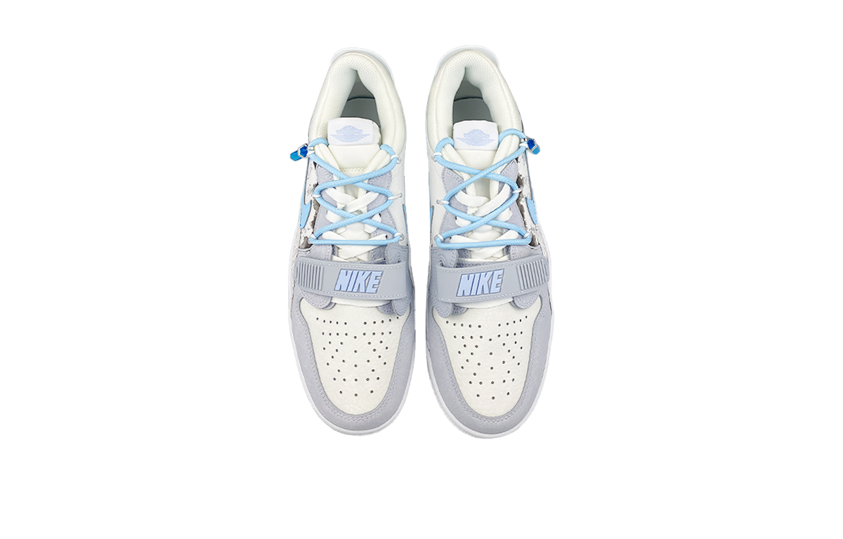 Jordan Legacy 312 Low top Vintage Basketball Shoes Men’s Blue White