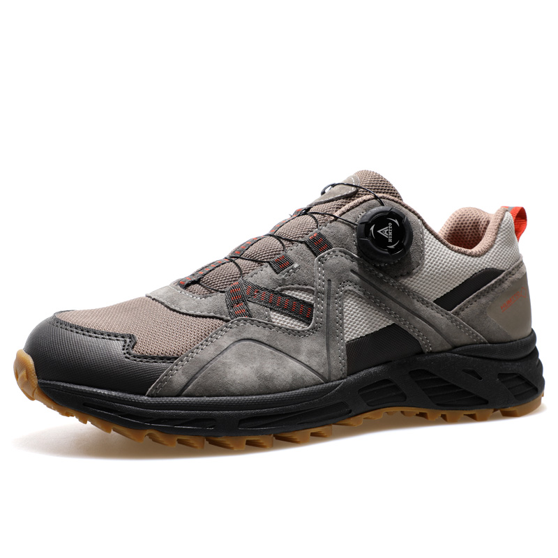 HUMTTO Mountaineering & Hiking Shoes Men’s Low Top Gray/Brown