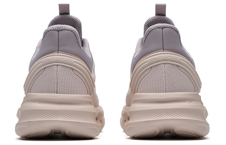 ANTA Training Shoes Women’s Low Top Lotus Gray/Ivory White/Magic Carpet Gray