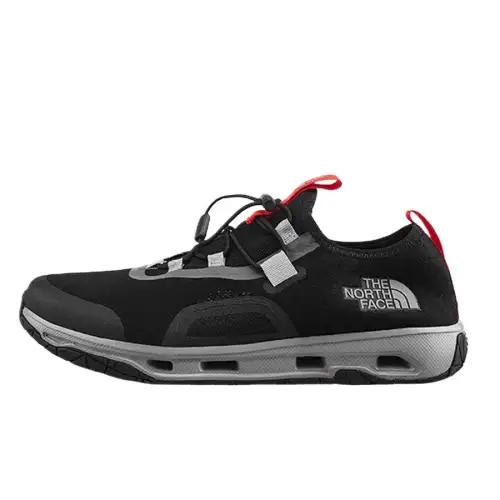 THE NORTH FACE Quick Dry Support Grip Mid top Mountaineering Shoes Men's Black