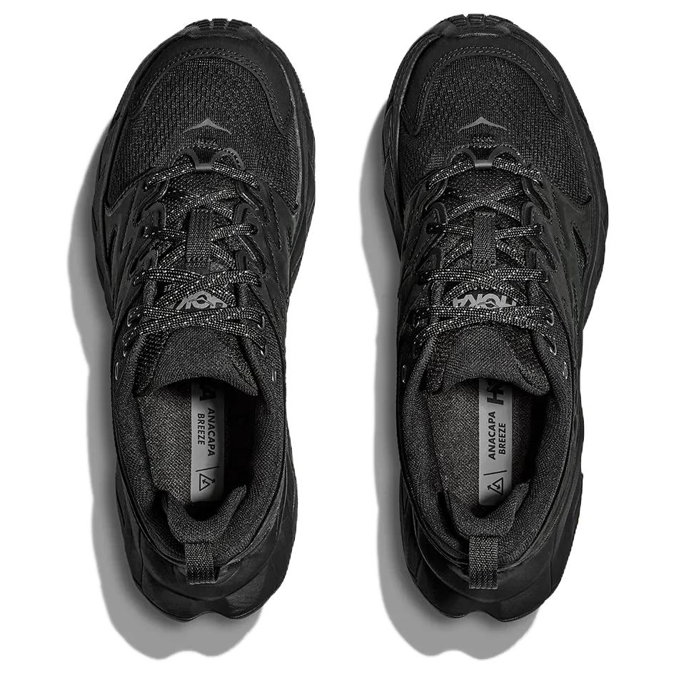 HOKA ONE ONE Anacapa Breeze Slip Resistant Abrasion Resistant Low top Hiking Shoes Women’s Black