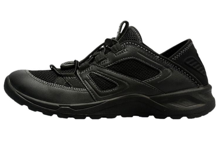 XGN Slip Resistant, Abrasion Resistant, Breathable Low top Hiking Shoes Men’s Black