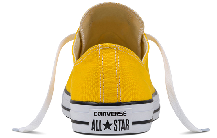 Кеды Converse Chuck Taylor All Star Fresh Colours (желто-белые) — Жёлтый / белый — фото 4