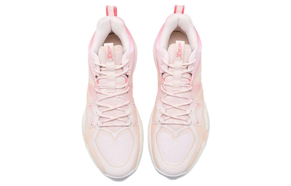 XTEP War Dog 3.5SE Cushioning Slip Resistant Abrasion Resistant Low top Basketball Shoes Men’s Pink