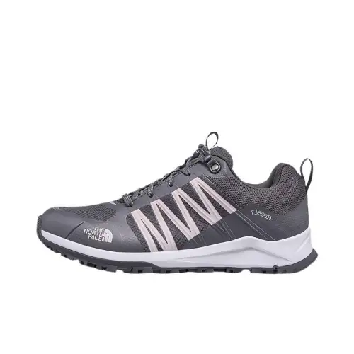 THE NORTH FACE Slip Resistant Low top Hiking Shoes Women's Gray