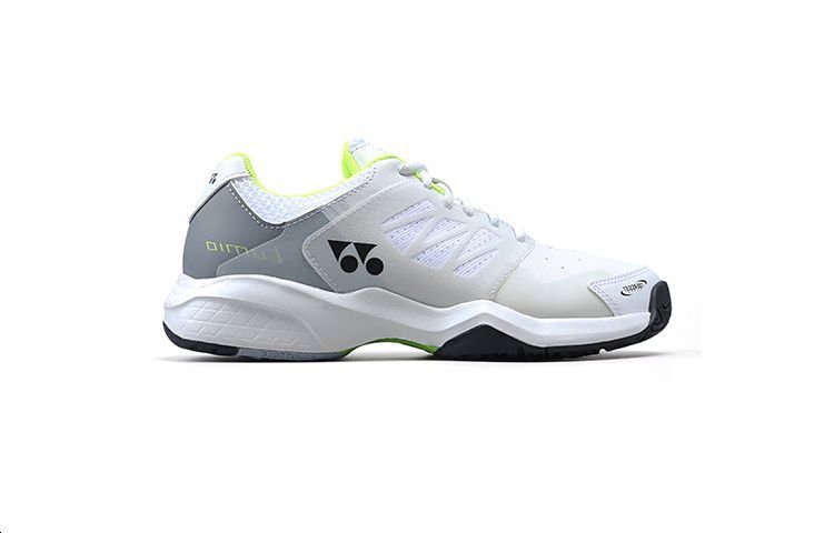 YONEX Lu Slip Resistant Abrasion Resistant Low top Tennis Shoes Unisex White Lime