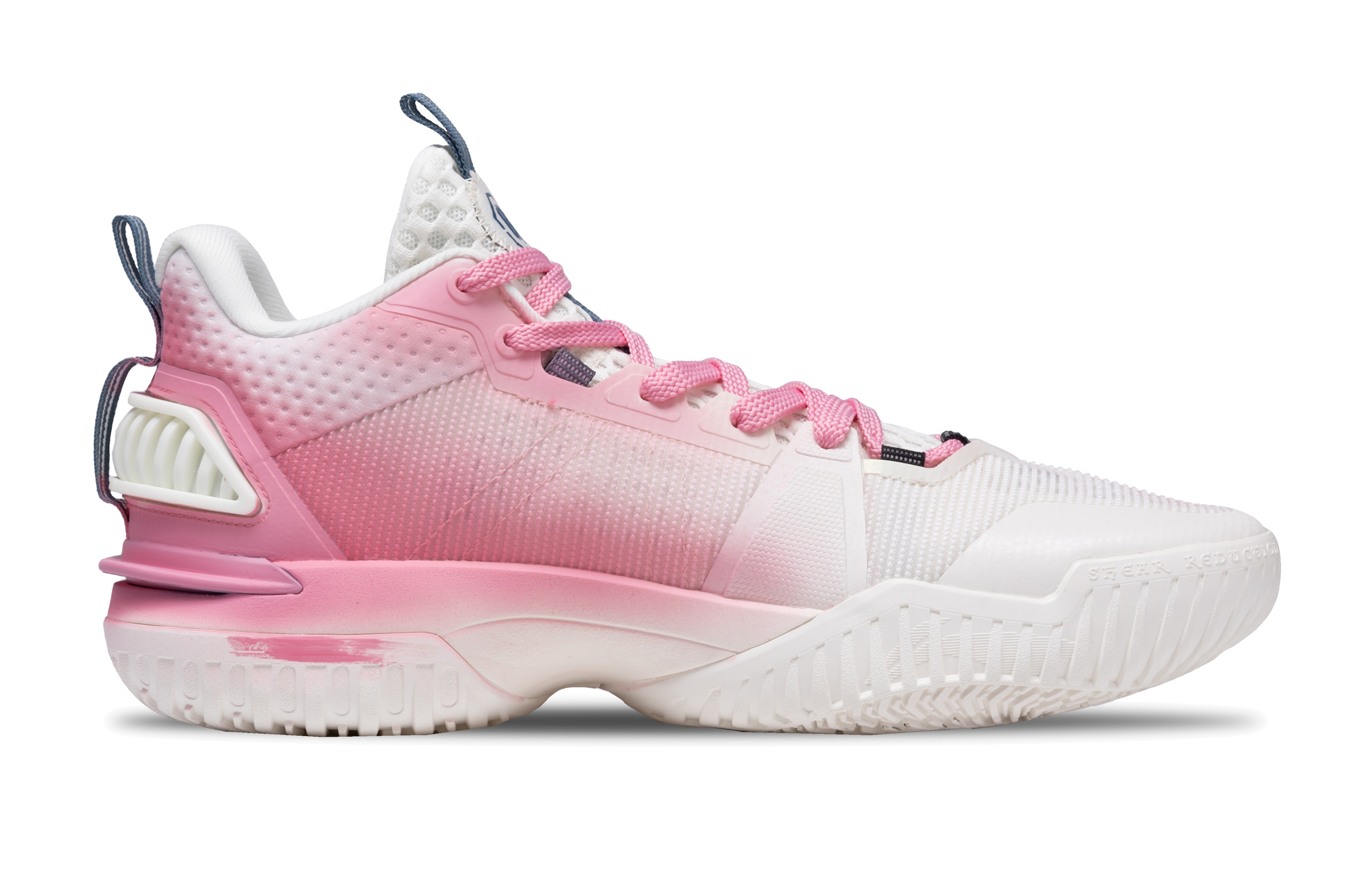 Li Ning Storm 2024 Photosynthetic Power Low top TUFF OS Basketball Shoes Men’s Pink