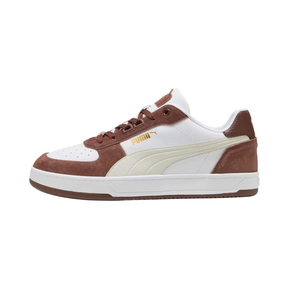 PUMA Caven 2.0 Low top Skateboard Shoes Men's White Brown