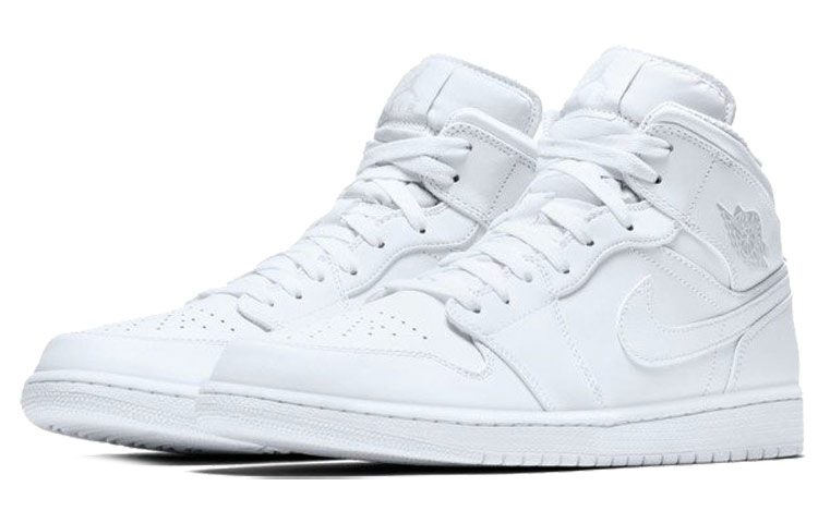 Air Jordan 1 Retro Mid ‘White Pure Platinum’