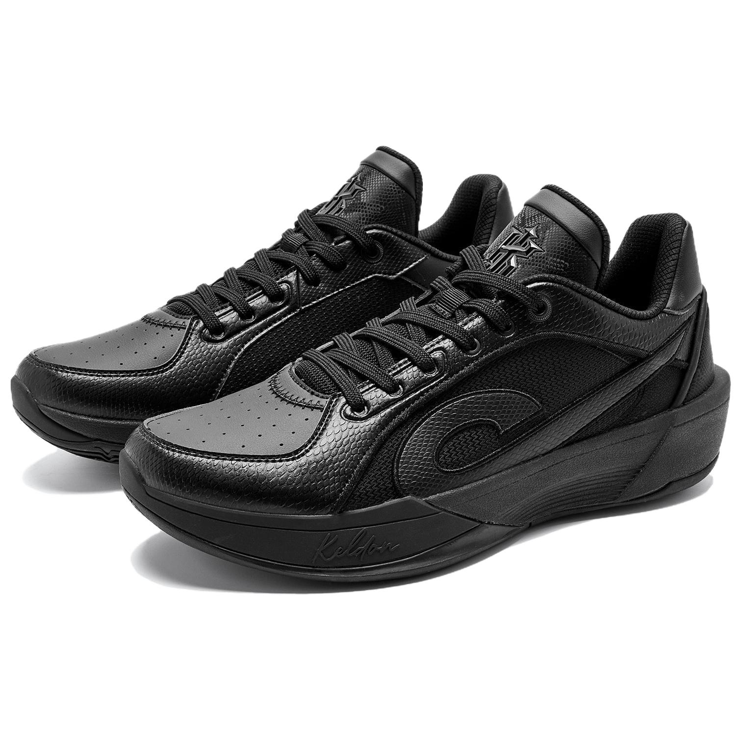 QIAODAN Kaiwu Low top Basketball Shoes Men’s Black