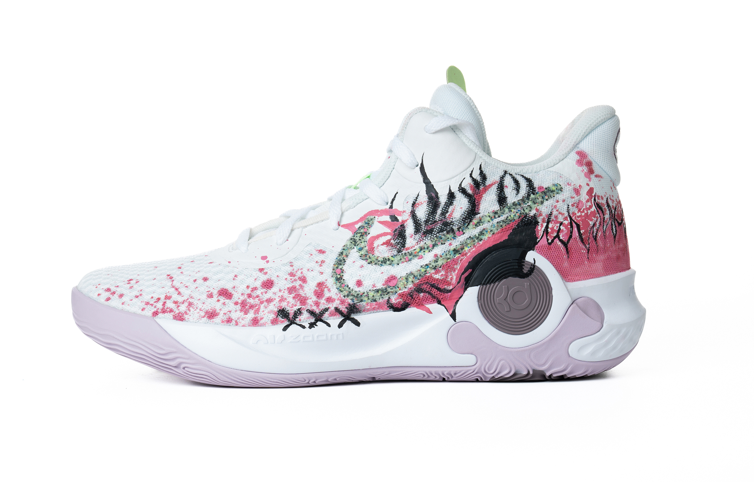 Nike KD Trey 5 Vintage Basketball Shoes Unisex Mid Top White