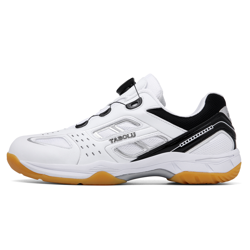 TABOLU Cushioning Coverage Abrasion Resistant Lightweight Breathable Slip Resistant Low top Badminton Shoes Unisex