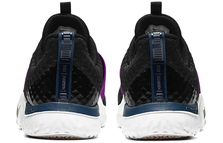 Женские кроссовки Nike Renew In-Season TR 9 (черно-фиолетовые) — фото 4