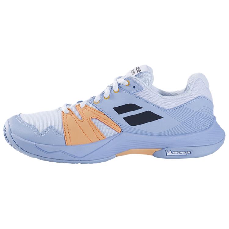 Babolat Shadow Team 2 Comfortable Breathable And Lightweight Low top Badminton Shoes Women’s Bright Blue
