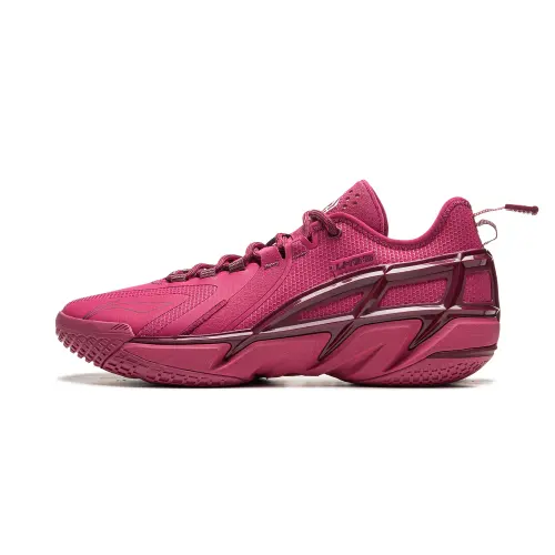 Li Ning BadFive 4.5 Cushioning Slip Resistant Abrasion Resistant Low top Basketball Shoes Men's Red