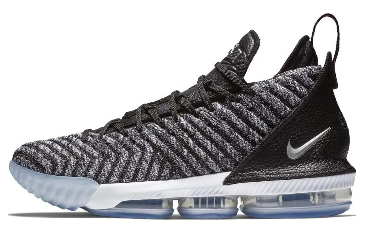 Nike LeBron 16 Black Metallic Silver