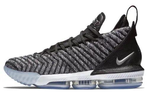 Nike LeBron 16 Black Metallic Silver