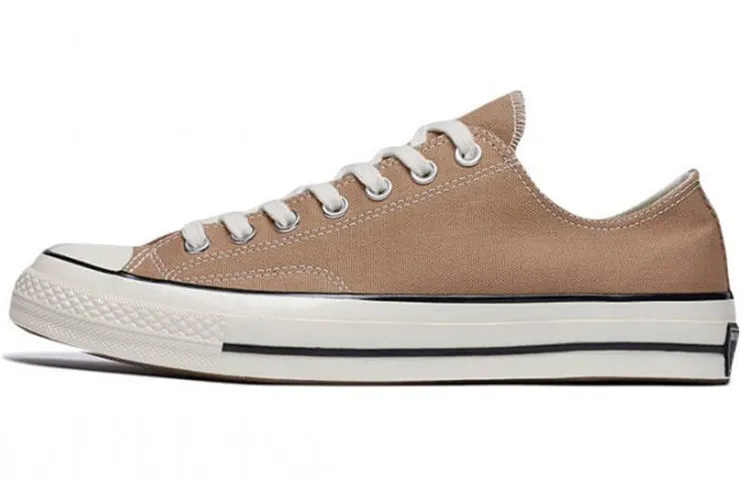 Converse Chuck 70 OX Low top Canvas Shoes Unisex Brown