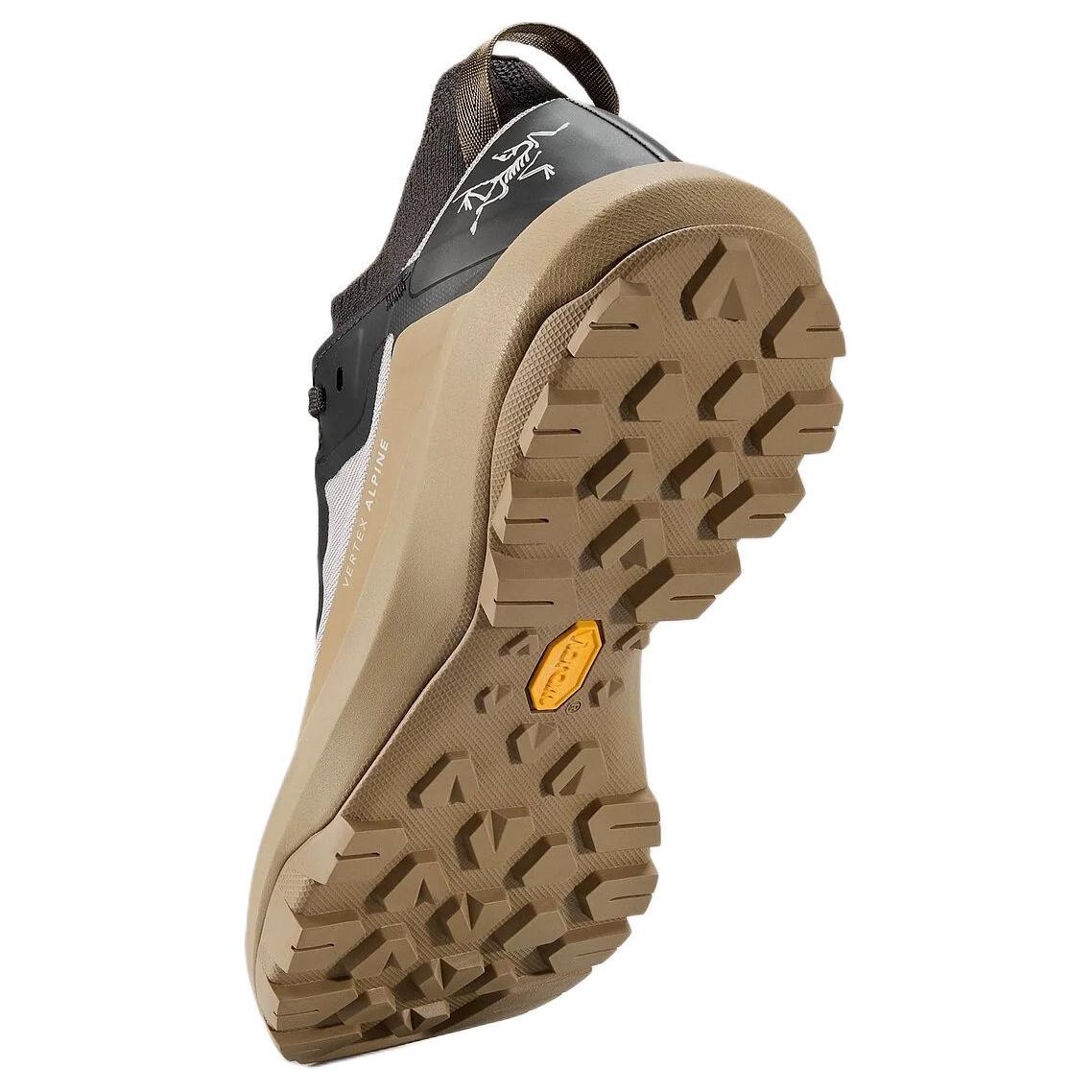 Arc’teryx Vertex Alpine Polyester Wear resistant And Lightweight Low top Mountaineering Shoes Women’s Brown Gray