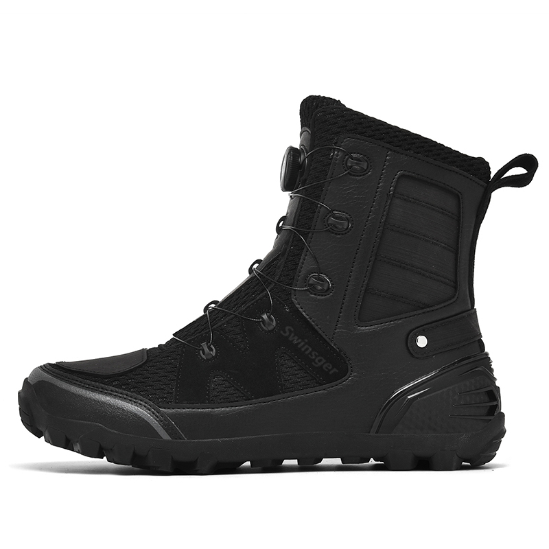 Swinsger Good Looking Motorcycle Shoes Abrasion Resistant Abrasion Resistant High top Cycling Shoes Men’s
