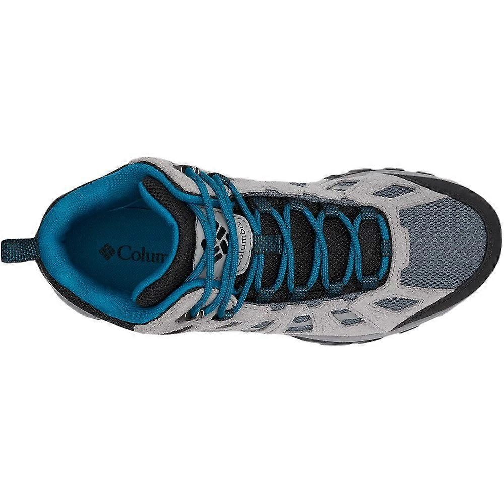 Columbia Redmond 3 Slip Resistant Mid top Hiking Shoes Men’s Gray Black
