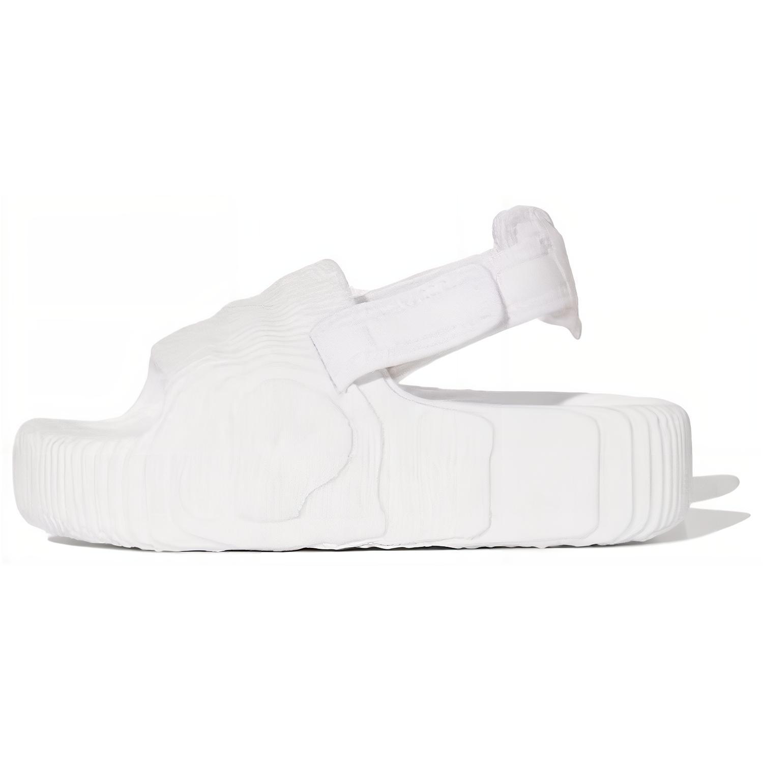 Женские сабо adidas originals ADILETTE 22 XLG Slides (белые)