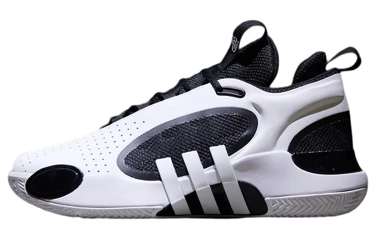 Adidas Originals Present Cushioning Low top Basketball Shoes Men's White Black