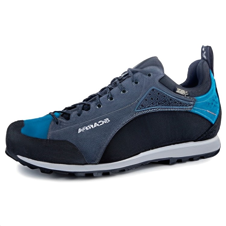 SCARPA Oxygen GTX Cushioning Slip Resistant Abrasion Resistant Low top Hiking Shoes Unisex Black Iron Gray