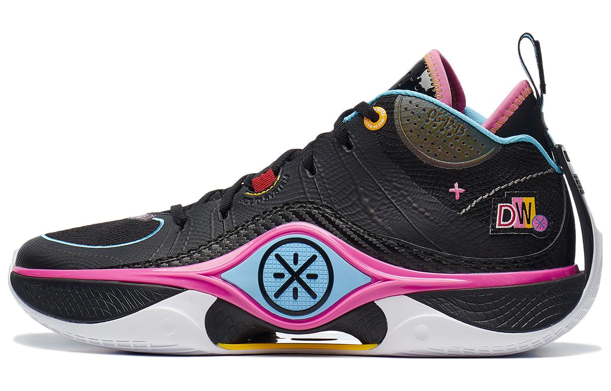 LiNing Wade Phantom 5 Rebound Lightweight Shock Absorbing Anti-Slip Low-top Basketball Shoes Men's Black