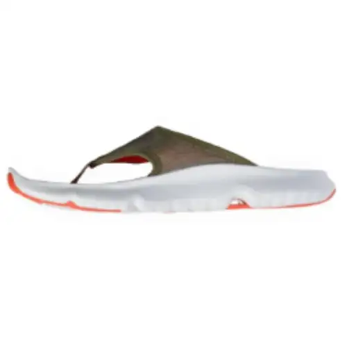 SALOMON Comfortable Rubber Sole Quiet Slide Slippers Unisex Green