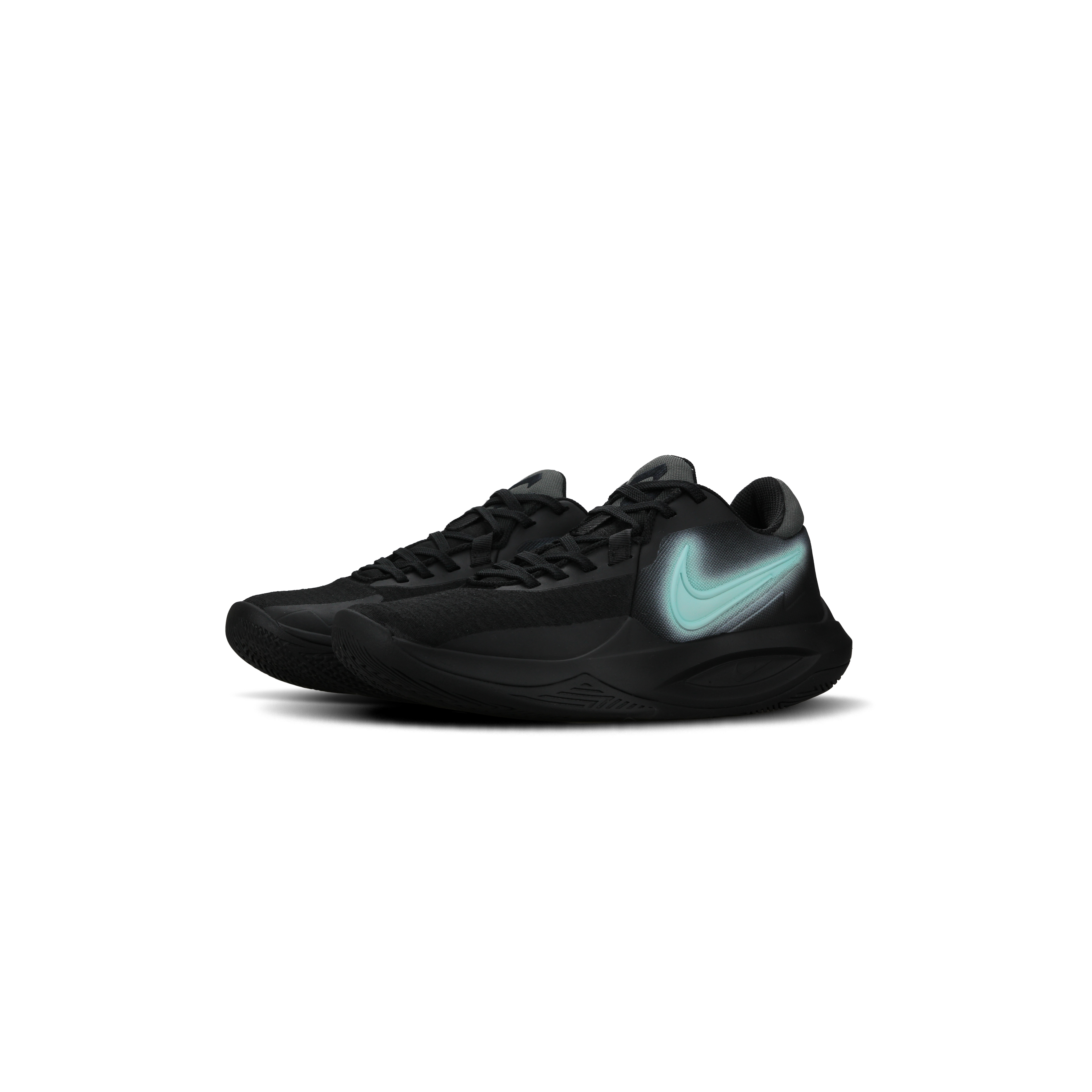 Nike Precision 6 Low top Basketball Shoes Unisex Teal Black