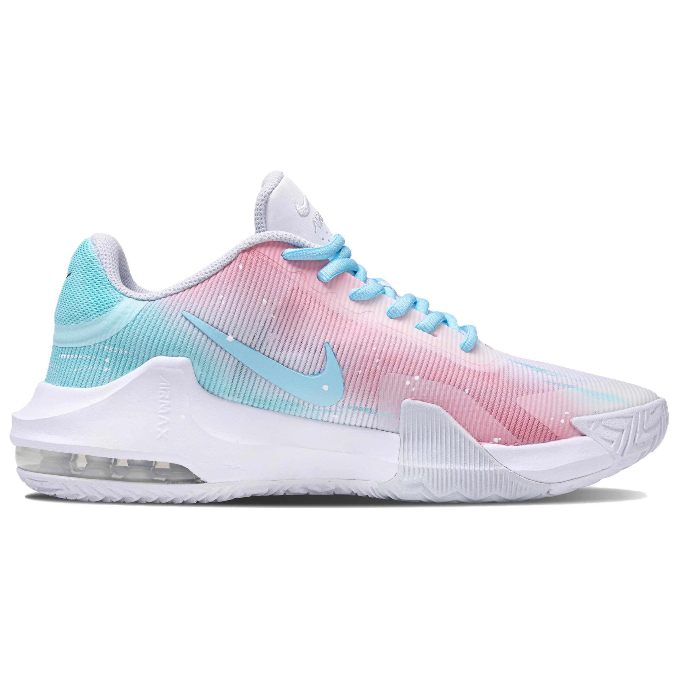 Nike Air Max Impact 4 Cushioning Slip Resistant Abrasion Resistant Rebound Mid top Basketball Shoes Men’s