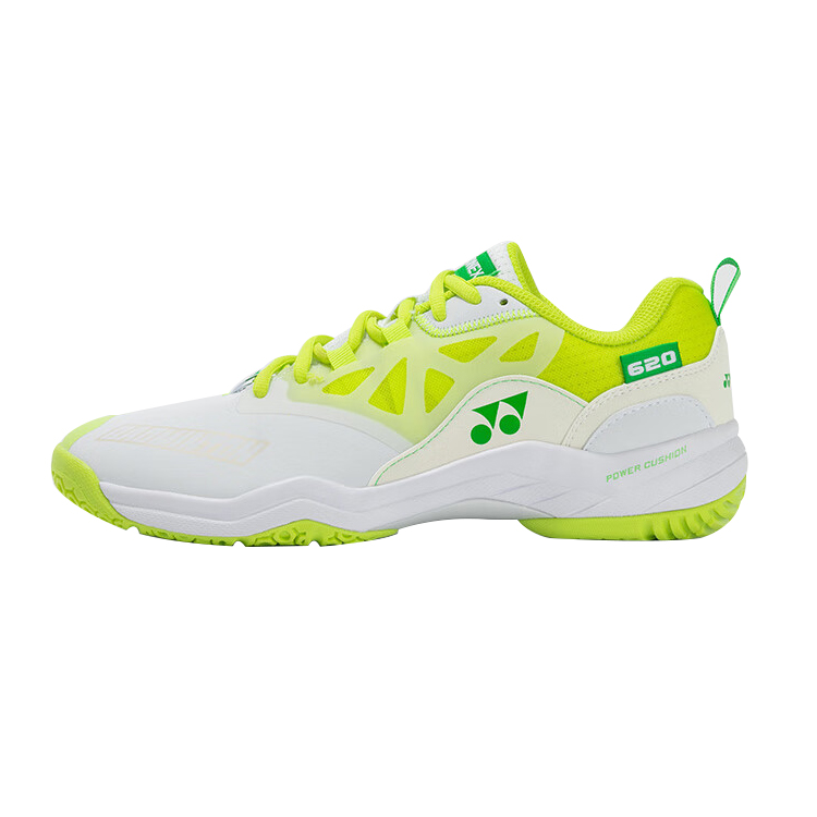 YONEX 620 Badminton Shoes Unisex Low Top White/Green