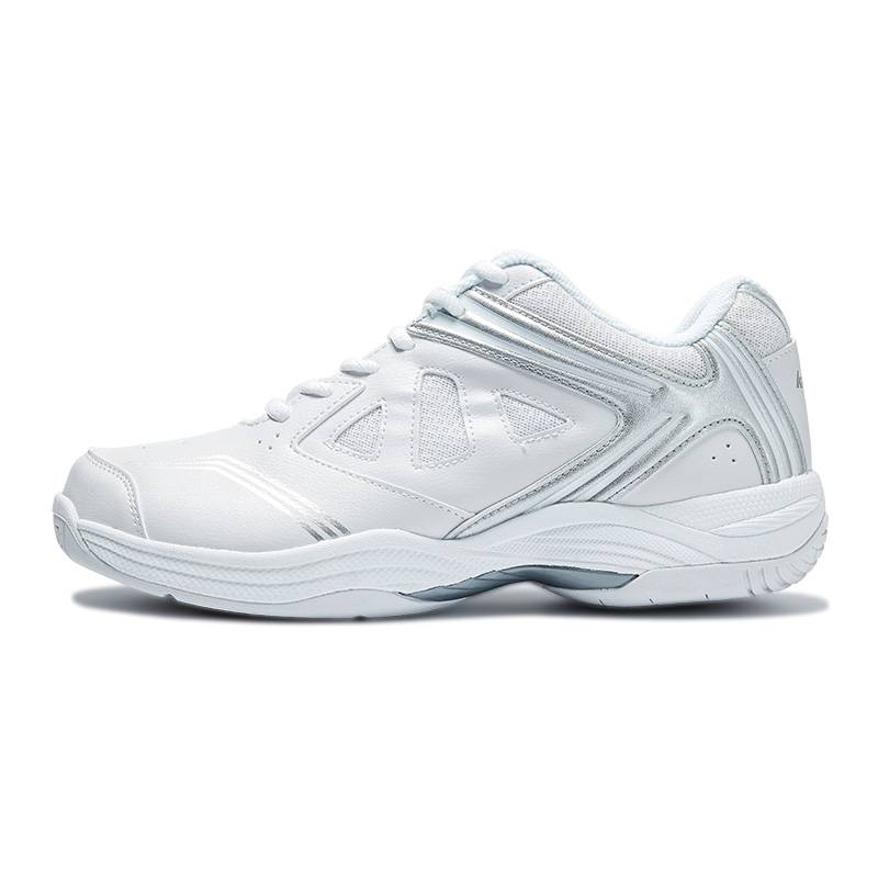 Kawasaki Ballet Style 1.0 Non slip, Wear resistant, Impact resistant Low top Badminton Shoes Unisex Silver White