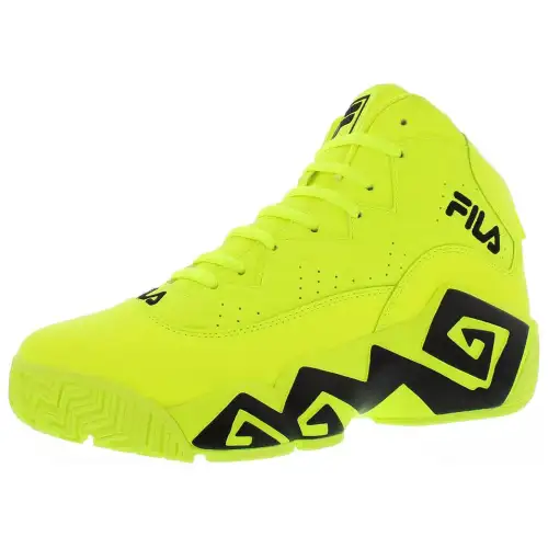 FILA MB Collection Mid top Basketball Shoes Men's Yellow