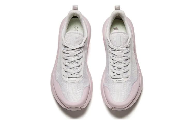 Anta Round Tip Cushioning, Wear Resistant Low top Training Shoes Women’s Gray Pink