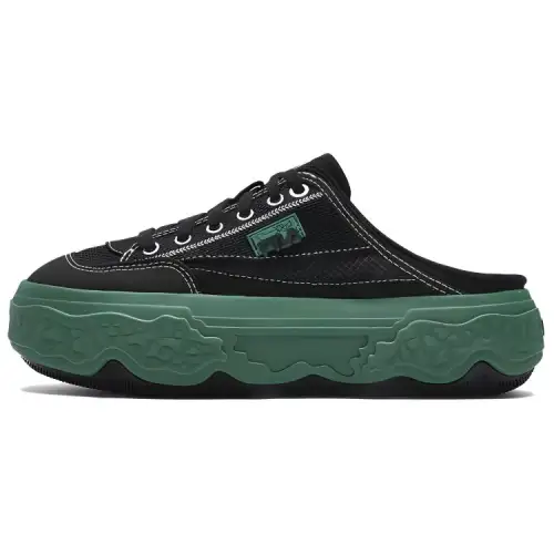 FILA ROCK Wear resistant And Lightweight Low top Canvas Shoes Women's Black