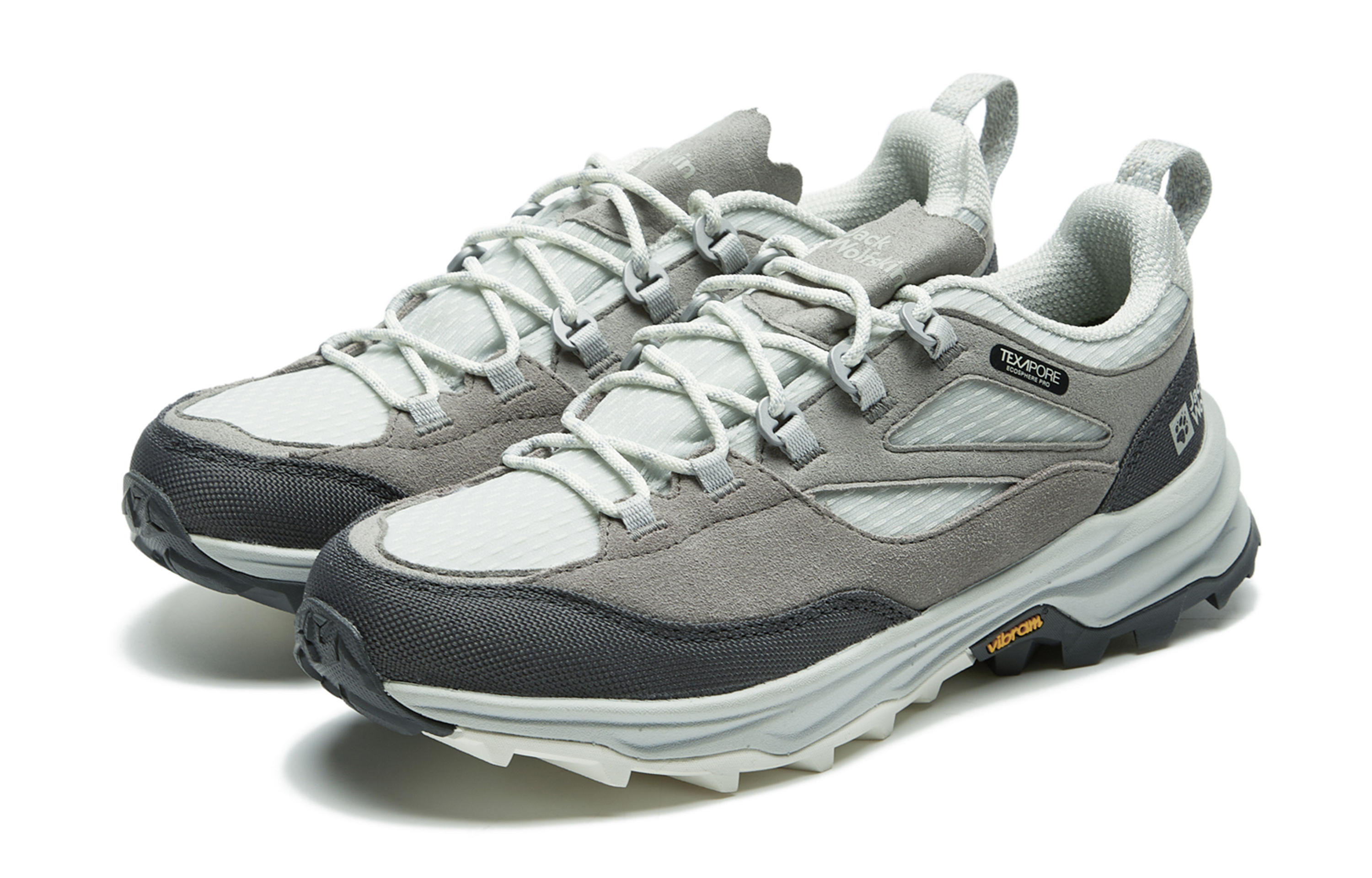 Jack Wolfskin Cyro Fashion Slip Resistant Slip Resistant Low top Hiking Shoes Women’s Cool Gray