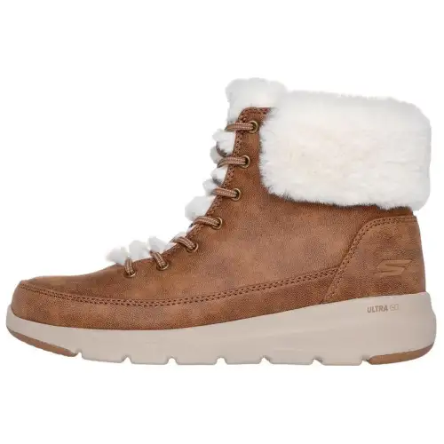 Skechers ON THE GO Thermal Abrasion Resistant Short Snow Boots Women's Chestnut