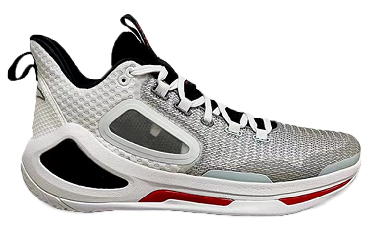 ANTA Basketball Seires Sneakers ‘Grey Black Red’