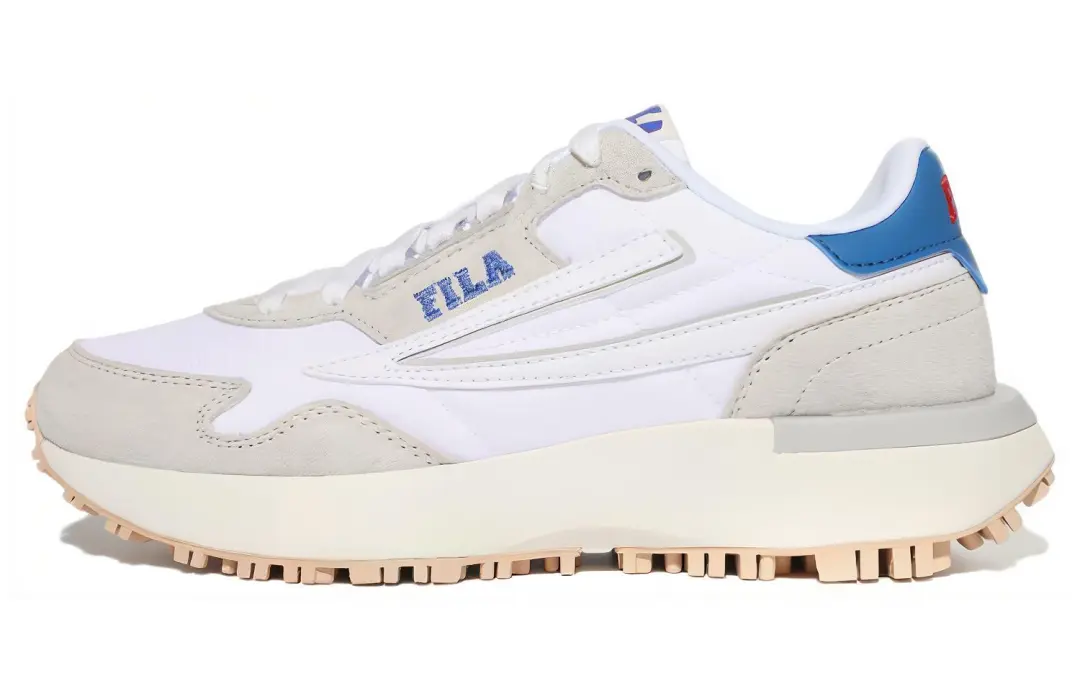 FILA Low top Tennis Shoes Unisex White Blue