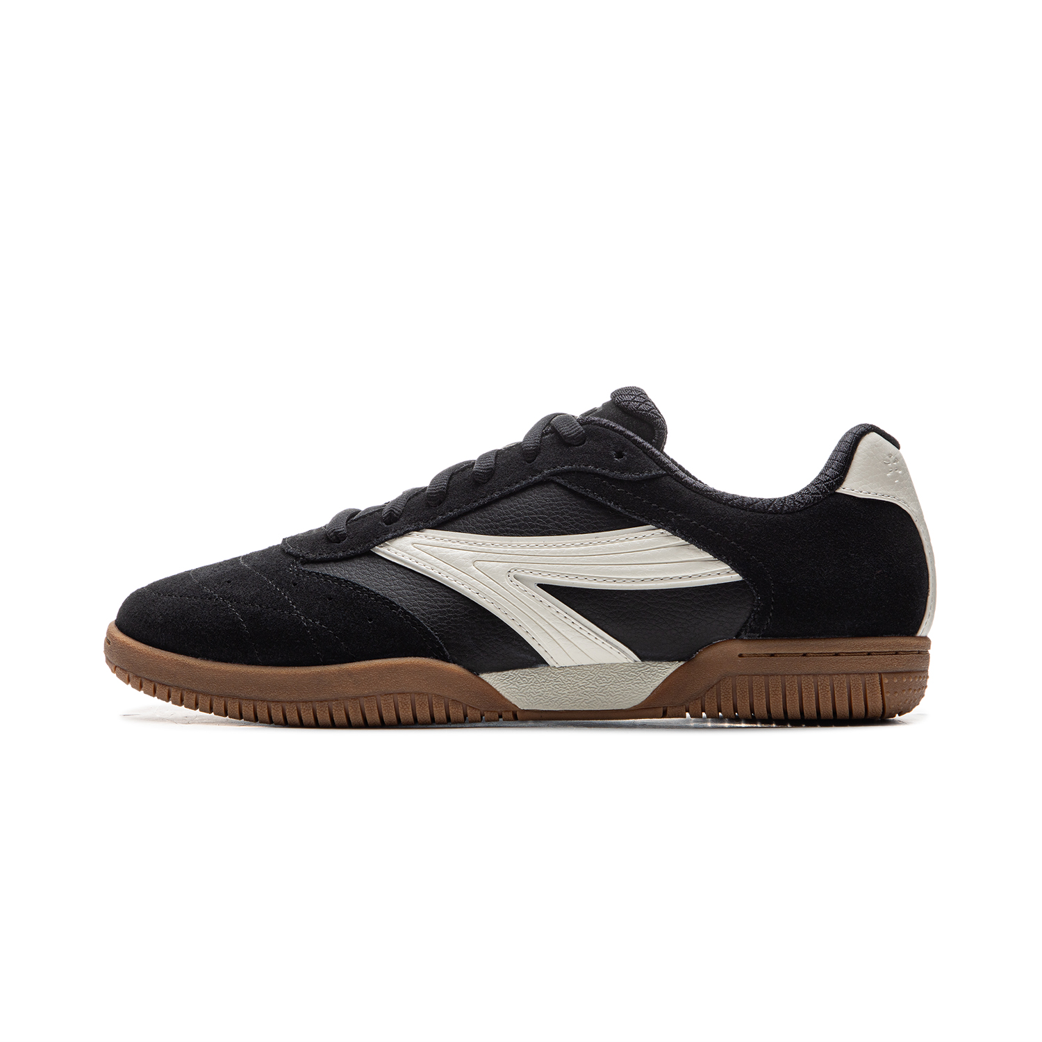 Li Ning Slip Resistant, Abrasion Resistant, Lightweight Low top Table Tennis Shoes Unisex Standard Black Ecru