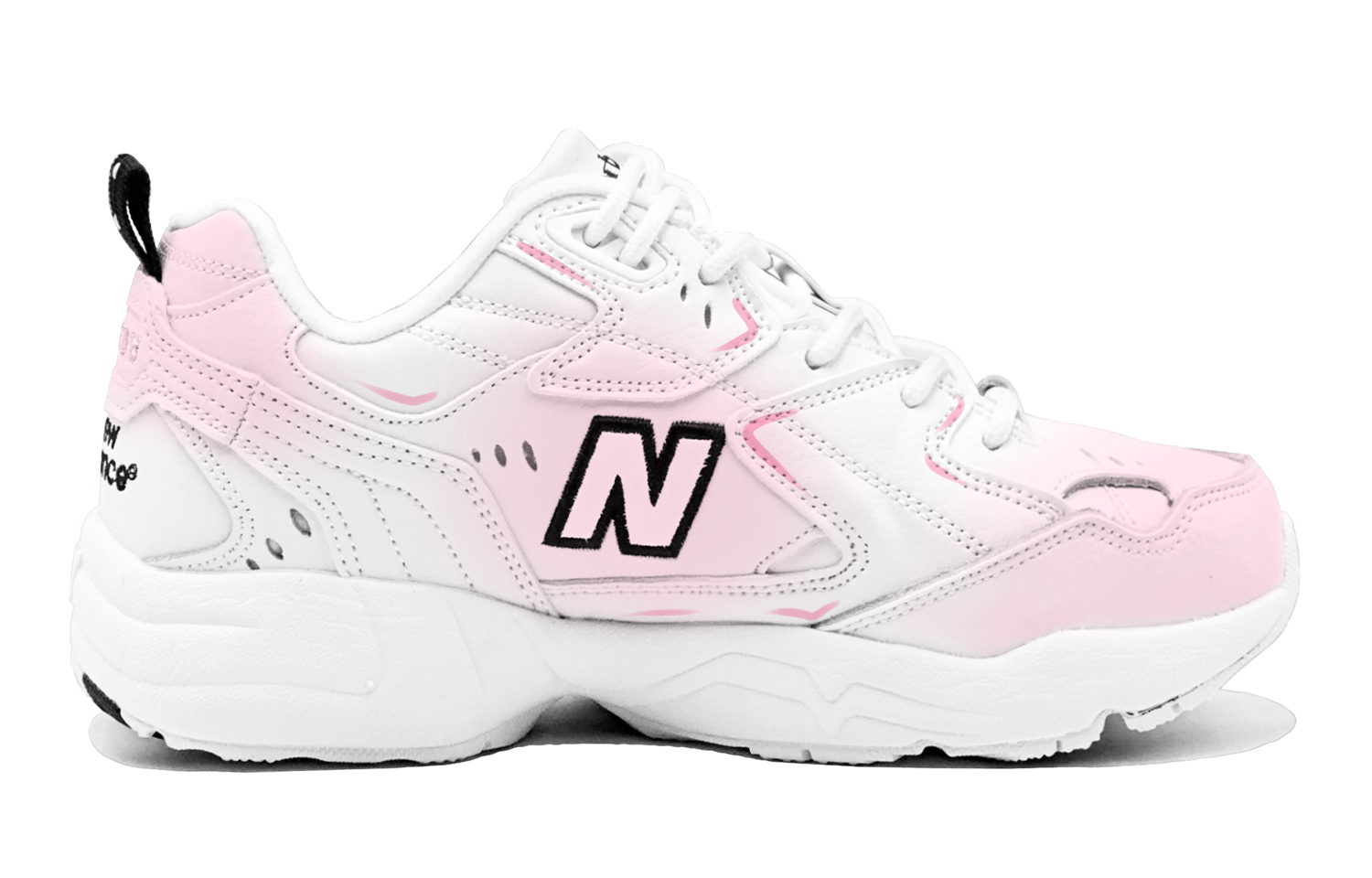 New Balance NB 608 V1 Fall Winter Stylish, Light Pink Starry Abrasion Resistant Slip Resistant