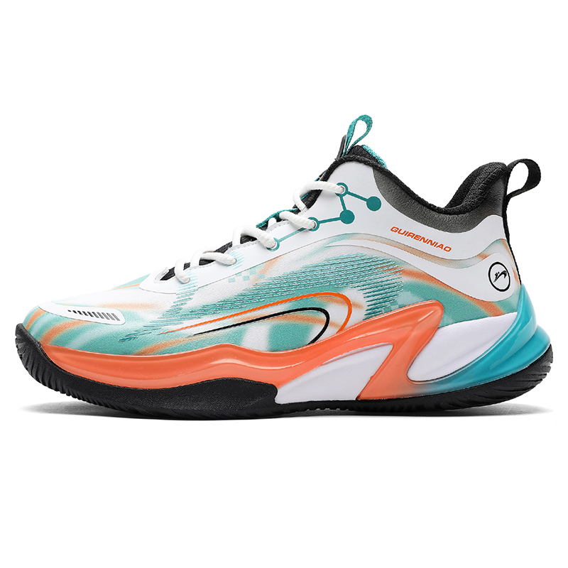 K bird Cushioning Slip Resistant Grip Cushioning Slip Resistant Grip Mid top Basketball Shoes Men's