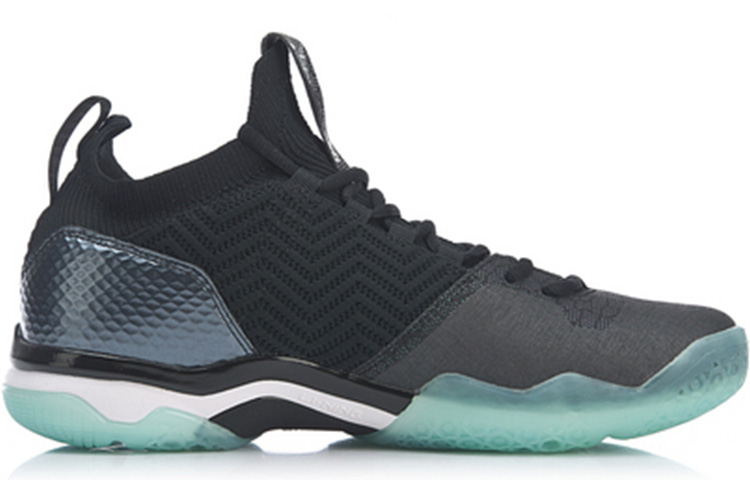 Li Ning Sonic Boom 2.0 Cushioning Slip Resistant Abrasion Resistant Low top Badminton Shoes Men’s Black