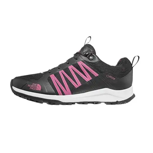 THE NORTH FACE Slip Resistant Low top Mountaineering & Hiking Shoes Women's Pink Black